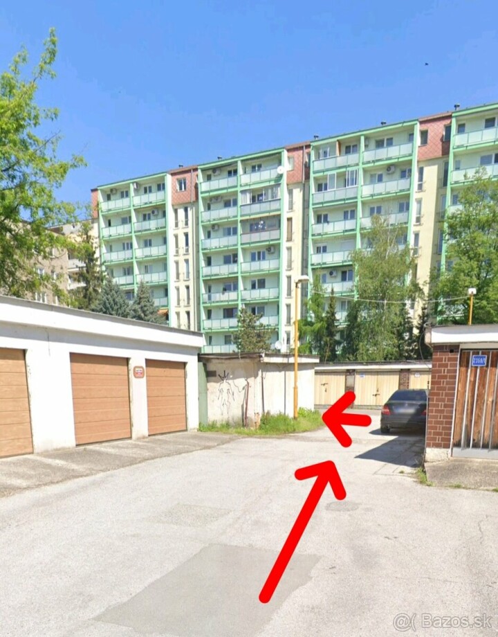 Prenájom garáže s elektrinou na Kuzmányho ulici