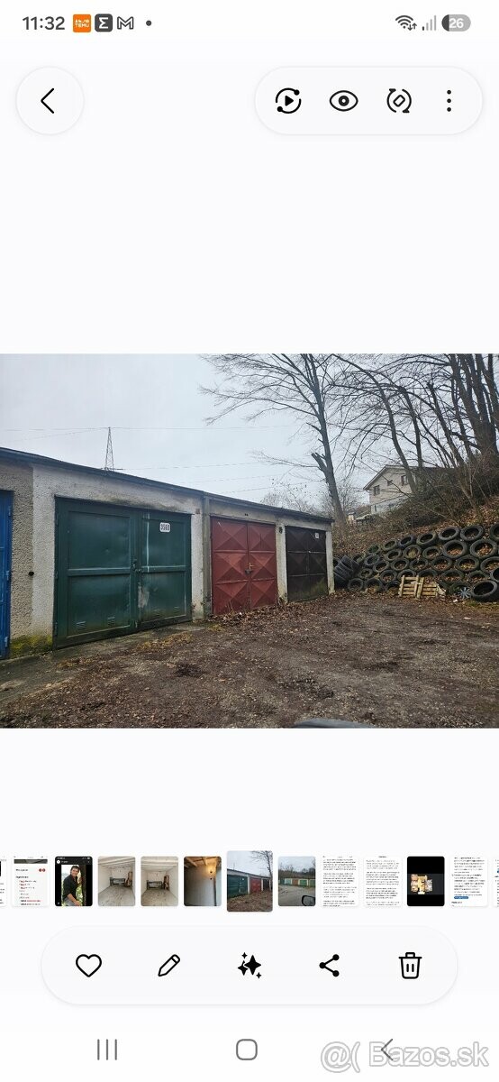 Garáž na predaj na Kukučínovovej ulici s elektrinou