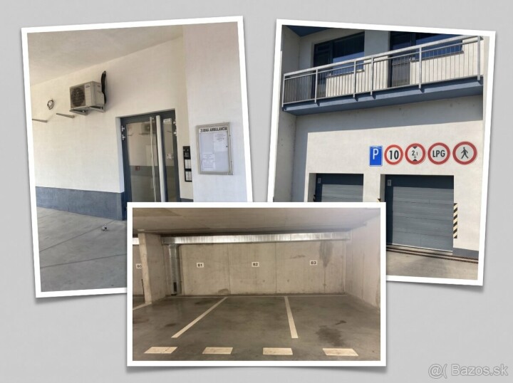 Predaj vnútorného parkovacieho miesta v podzemnej garáži v Ružinove