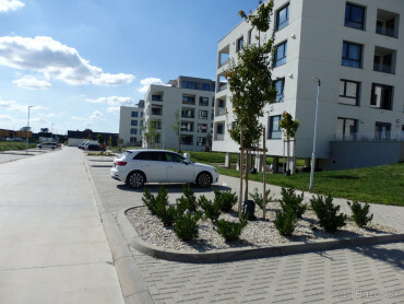 Dlhodobý prenájom vonkajších parkovacích miest na Tulipánovej v Seredi