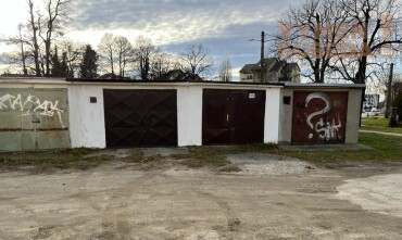 Na predaj murovaná garáž 22.75 m2 na Kúpeľnej ulici v Stupave
