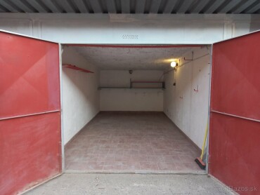 Predaj garáže s elektrinou na Štítovej ulici