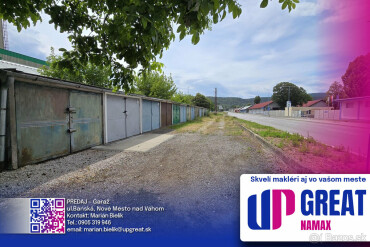 Predaj betónovej garáže na ul. Banská, NMnV