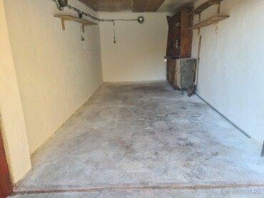 Prenájom murované garáže 22m2 v Prievidzi - Skalka