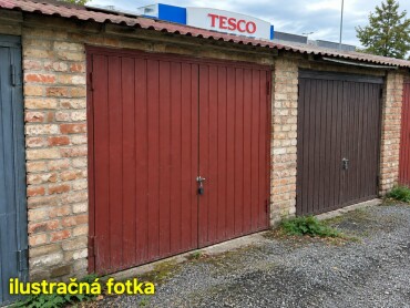 Predaj radovej garáže v Humennom pri Tescu