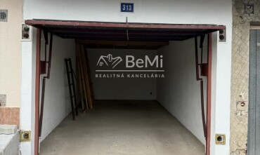 Predaj zrekonštruovanej garáže na Tačevskej ulici