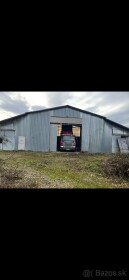 Predaj plechovej haly s rozmermi 16m x 7m