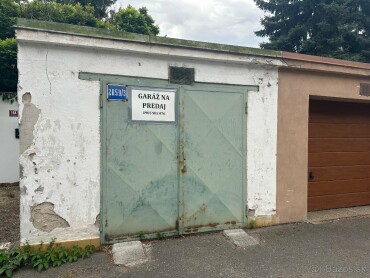 Predaj garáže vo vnútrobloku na Hálkovej 46-52