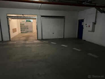 Garáž na prenájom v novostavbe na Rezedovej ulici, Ružinov