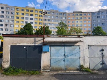 Predaj radovej garáže v Košiciach na Krakovskej ulici