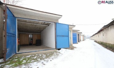 REALISS - NA PREDAJ – MUROVANÁ GARÁŽ pri hlavnom Ťahu TN- Prievidza – v lokalite „STARÉ IHRISKO - BÁNOVCE NAD BEBRAVOU