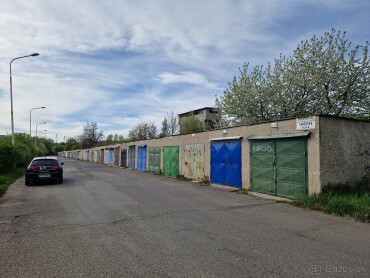 Prenájom murovaná garáž v Prievidzi na Garážovej ulici