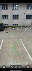 Vonkajšie parkovacie miesto na prenájom v Pezinku