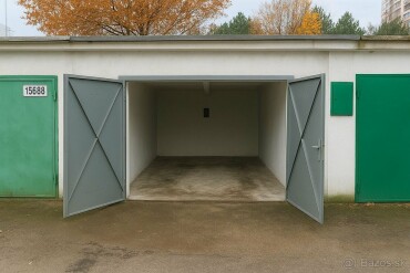 Predaj murovaná garáž na Valchárskej ulici, BA-Nivy