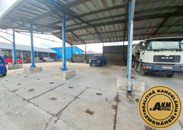 Prenájom prístreškov pre nákladné autá, 54 m2, Zvolen