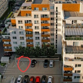 Parkovacie miesto na prenájom na Nobelovej ulici