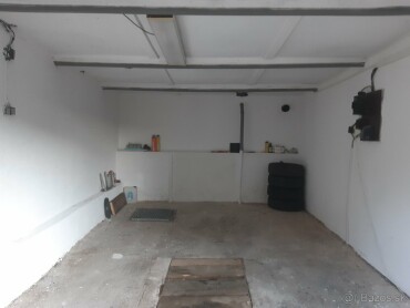 Na predaj garáž s montážnou jamou v Podbrezovej