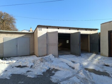 Veľká murovaná garáž na predaj v Prešove