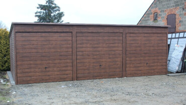 Plechová garáž na predaj 9x6 m