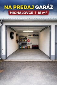 Predaj garáže v Michalovciach o výmere 18 m²