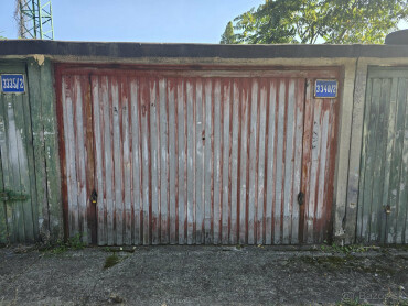 Garáž na predaj v Bratislave-Ružinove pri prístavnom moste - 19m2