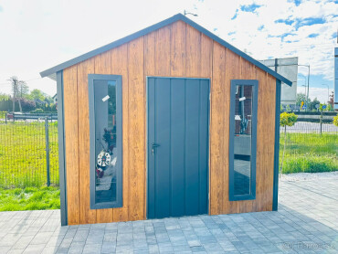 Predaj záhradného domčeka 3x3 m s plechovou strechou