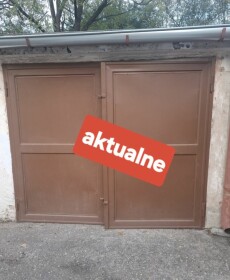 Na prenájom betónová garáž na Bratislavskej ceste