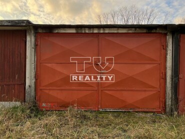 Na predaj murovaná garáž na Bezručovej ulici v TN, 19 m2