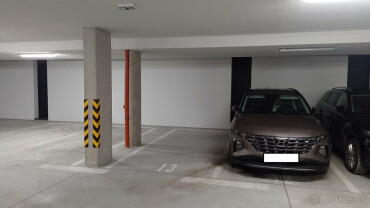 Parkovacie miesto v budove Galanta WEST