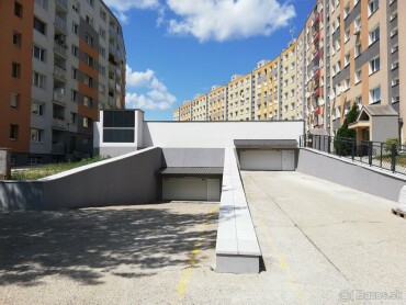 Prenájom garáže v podzemnom garážovom objekte na Dlhých dieloch