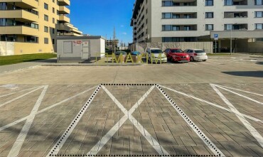 Vonkajšie parkovacie státie na predaj v projekte Arboria Trnava