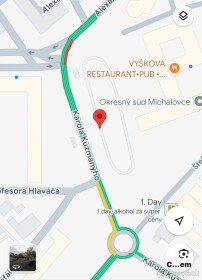 Prenájom garáže v Michalovciach pri okresnom súde