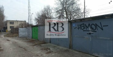Predaj radovej garáže 18 m2 na Domkárskej ulici BA II