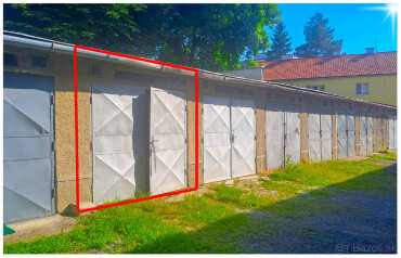 Murovaná garáž na predaj v Banskej Bystrici, Wolkerova ulica