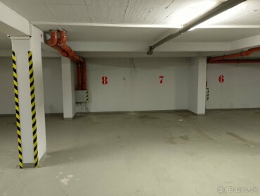 Prenájom garážového státia v uzavretej garáži na Wolkerovej ulici, Banská Bystrica