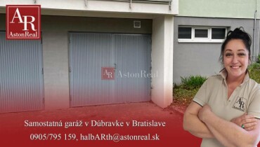 Predaj garáže 14m2 na Bagarovej ulici, Bratislava - Dúbravka
