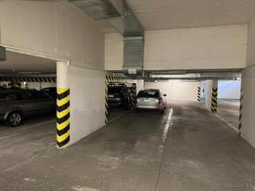 Na predaj garážové parkovacie státie na Krajnej ulici v Bratislave