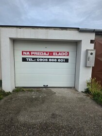 Na predaj garáž v Dunajskej Strede s novou elektrickou bránou