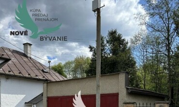 Na predaj samostatne stojaca dvojgaráž 38 m² v Brezne
