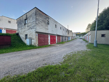 Murovaná garáž na predaj v Dolnom Kubíne, Banisko, 19 m² s elektrikou