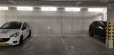 Prenájom podzemnej garáže s kamerovým systémom v centre
