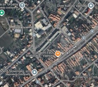 Prenájom miesta v garáži na motocykel vo Vajnoroch