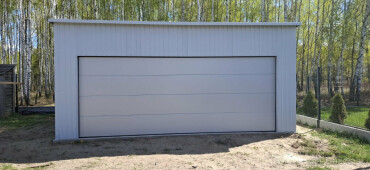 Plechová garáž 6x5 m na predaj