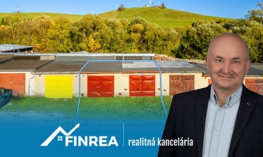 Dvojgaráž na predaj v obci Istebné s montážnou jamou