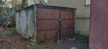 Betónová garáž na prenájom v Čadci s možnosťou elektriny