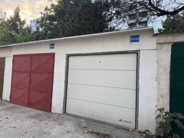 Na predaj murovaná garáž v Bratislave - Ružinov, Trenčianska ulica
