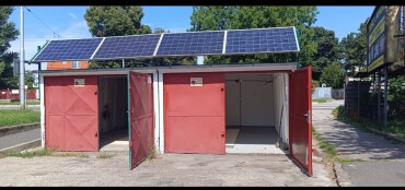 Prenájom samostatnej panelovej garáže s elektrinou a jamou