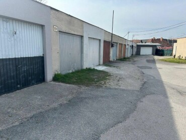 Garáž na predaj v centre Dunajskej Stredy s rozlohou 18 m²