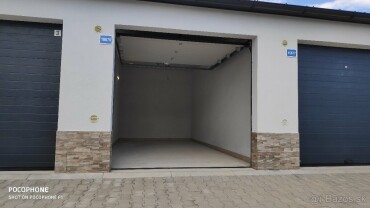Na predaj nová garáž na Moyzesovej ulici za Kauflandom