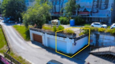 Predaj garáže s parkovacím miestom v lokalite Rozkvět